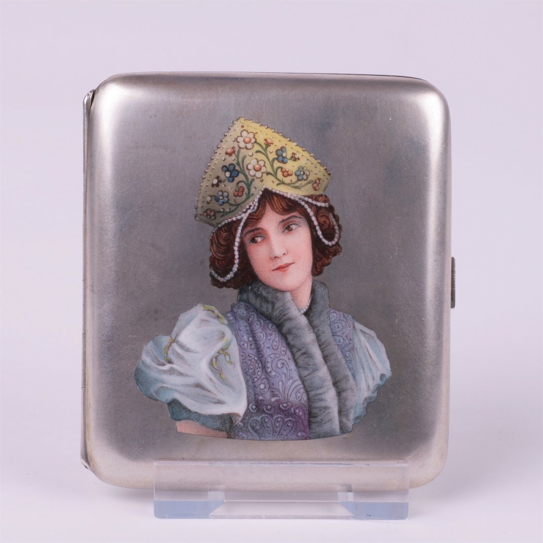 Russian silver cigarette-case.E. Cheryatov, Lorie — image 6