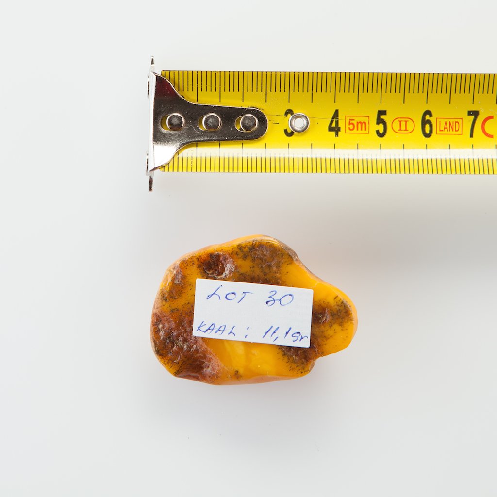 Antique Natural Baltic Amber piece. — image 2