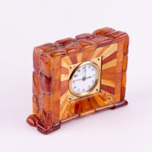 Desk clock with amber and alarm. — image 2
