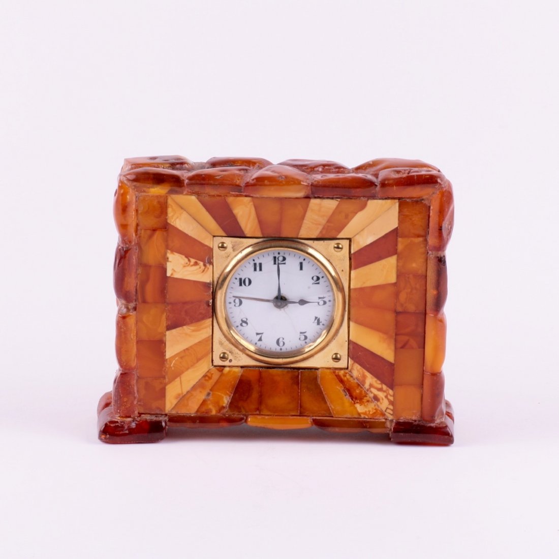 Desk clock with amber and alarm. — image 4