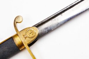Extremely rare English navy customs sword. — image 10