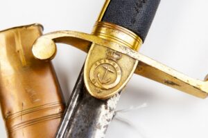 Extremely rare English navy customs sword. — image 4
