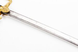 Extremely rare English navy customs sword. — image 5
