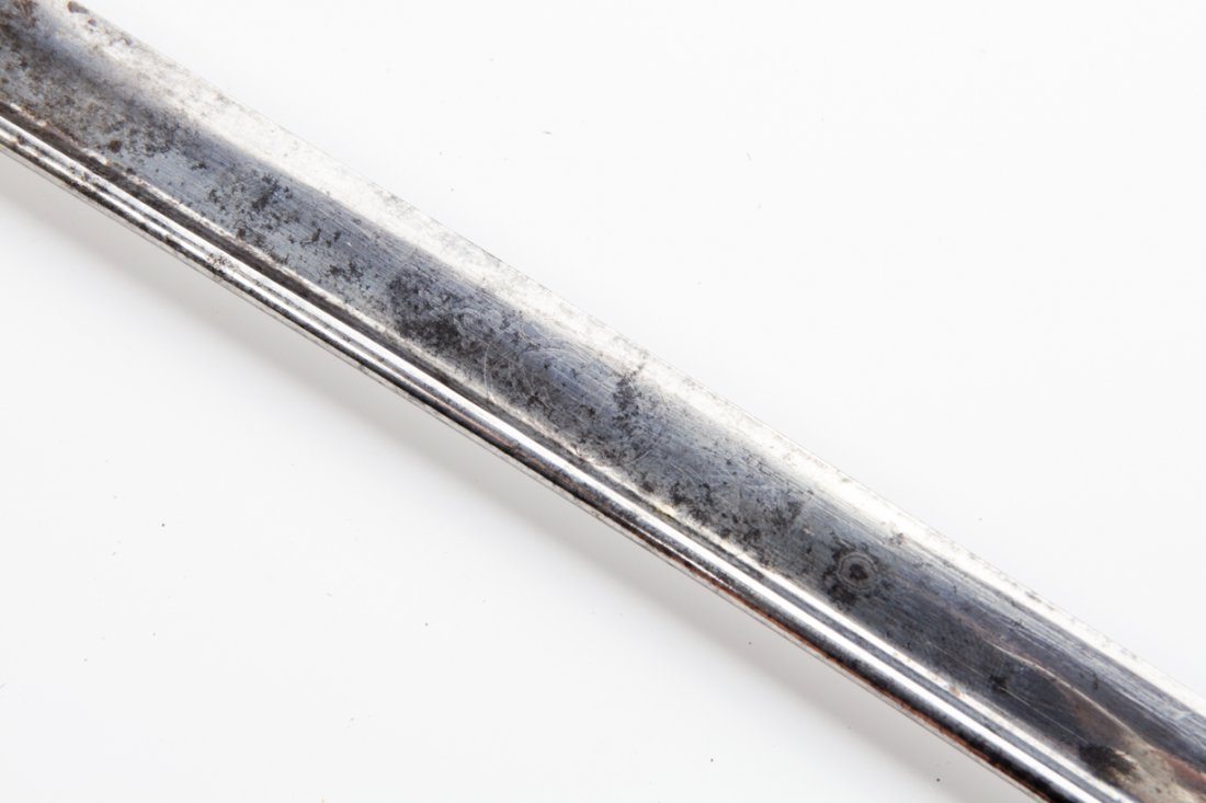 Extremely rare English navy customs sword. — image 8