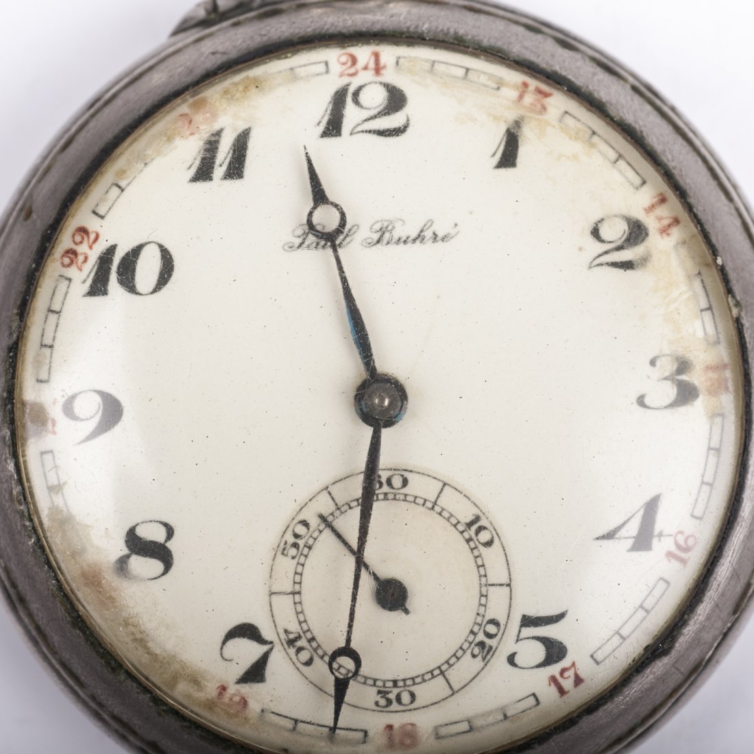 Metal pocket watch "Paul Buhre Le Loucle" — image 2
