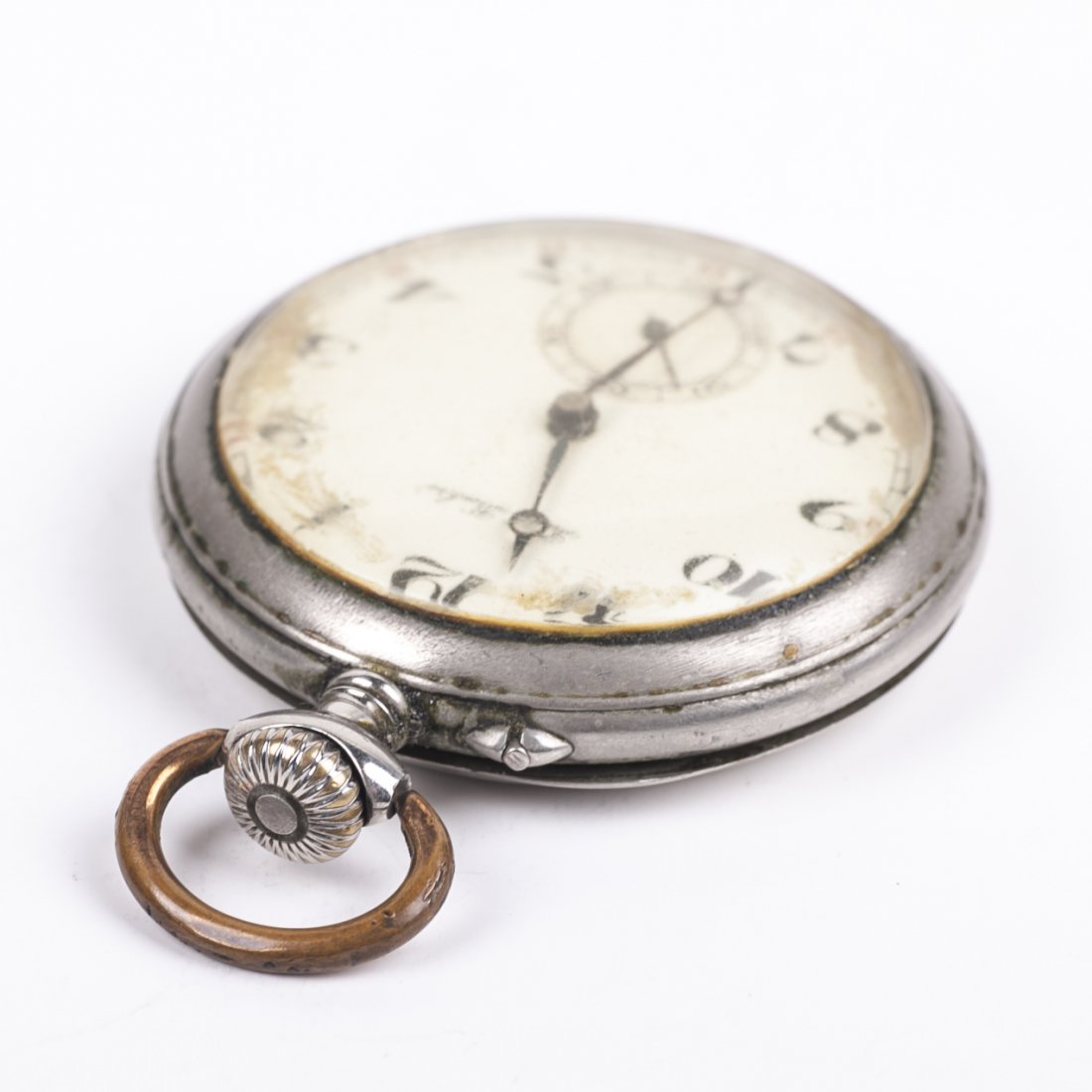 Metal pocket watch "Paul Buhre Le Loucle" — image 3