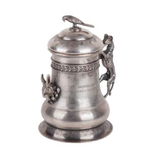 Russian presentation silver-gilt tankard — image 1