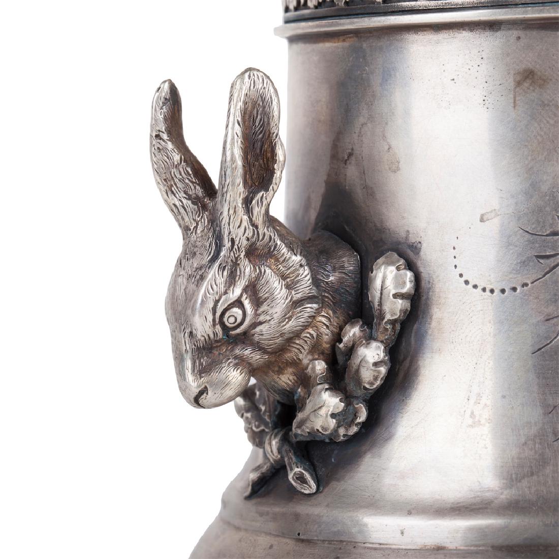 Russian presentation silver-gilt tankard — image 3