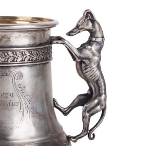 Russian presentation silver-gilt tankard — image 4