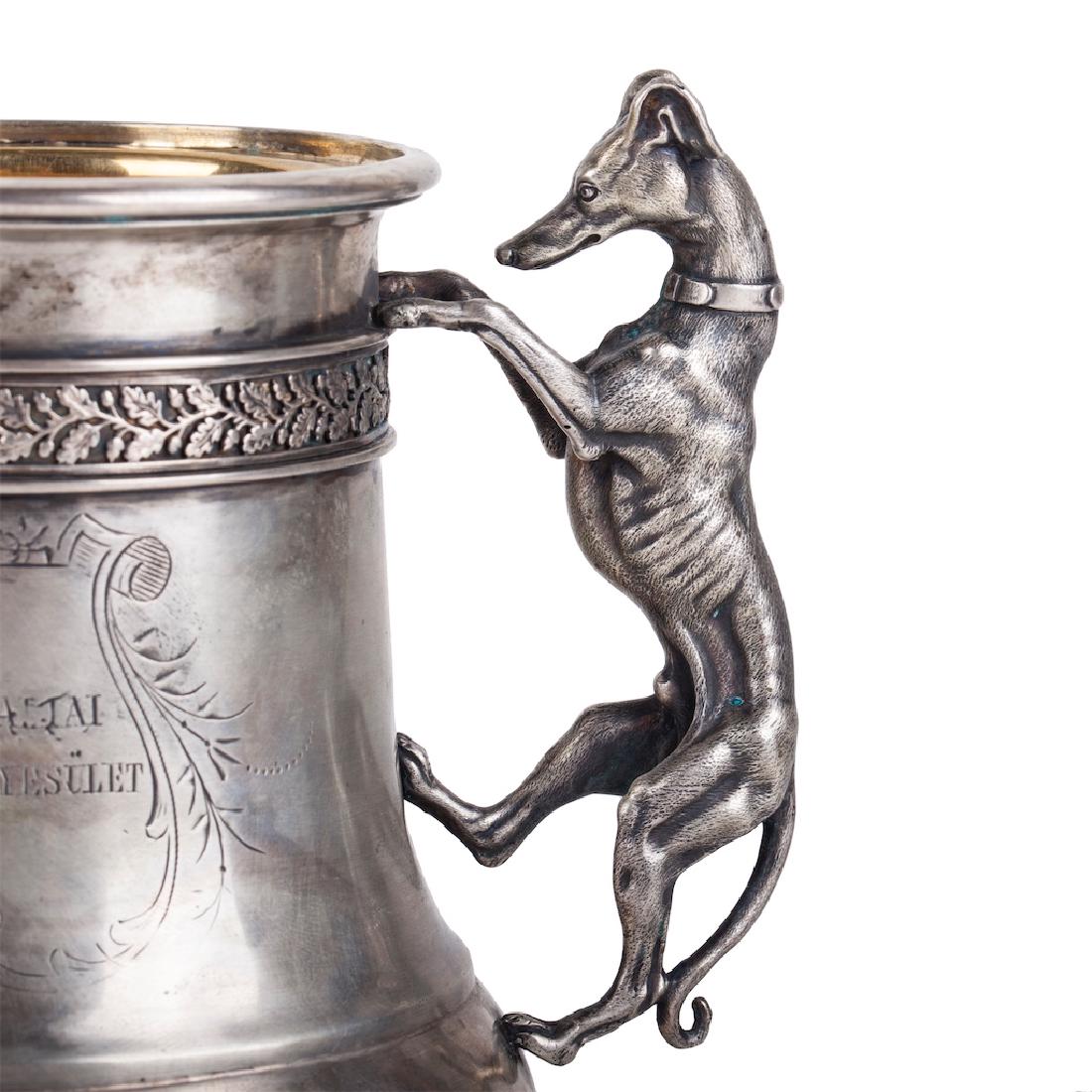 Russian presentation silver-gilt tankard — image 4