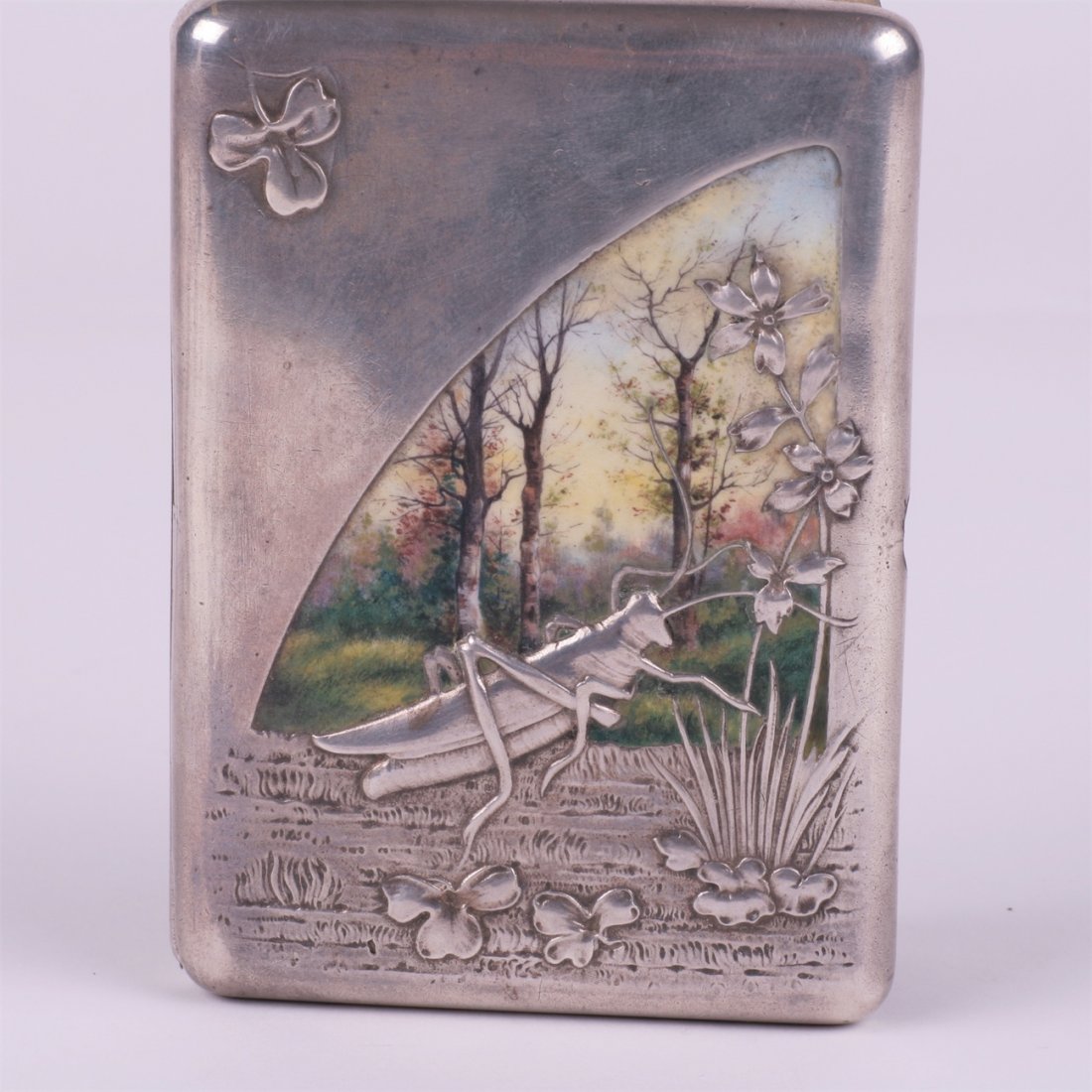Russian silver cigarette-case.1908-1917y. — image 2