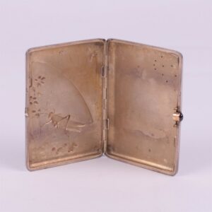 Russian silver cigarette-case.1908-1917y. — image 3