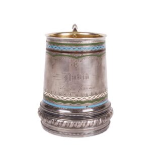 Russian silver tankard — image 2
