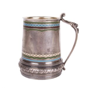 Russian silver tankard — image 3