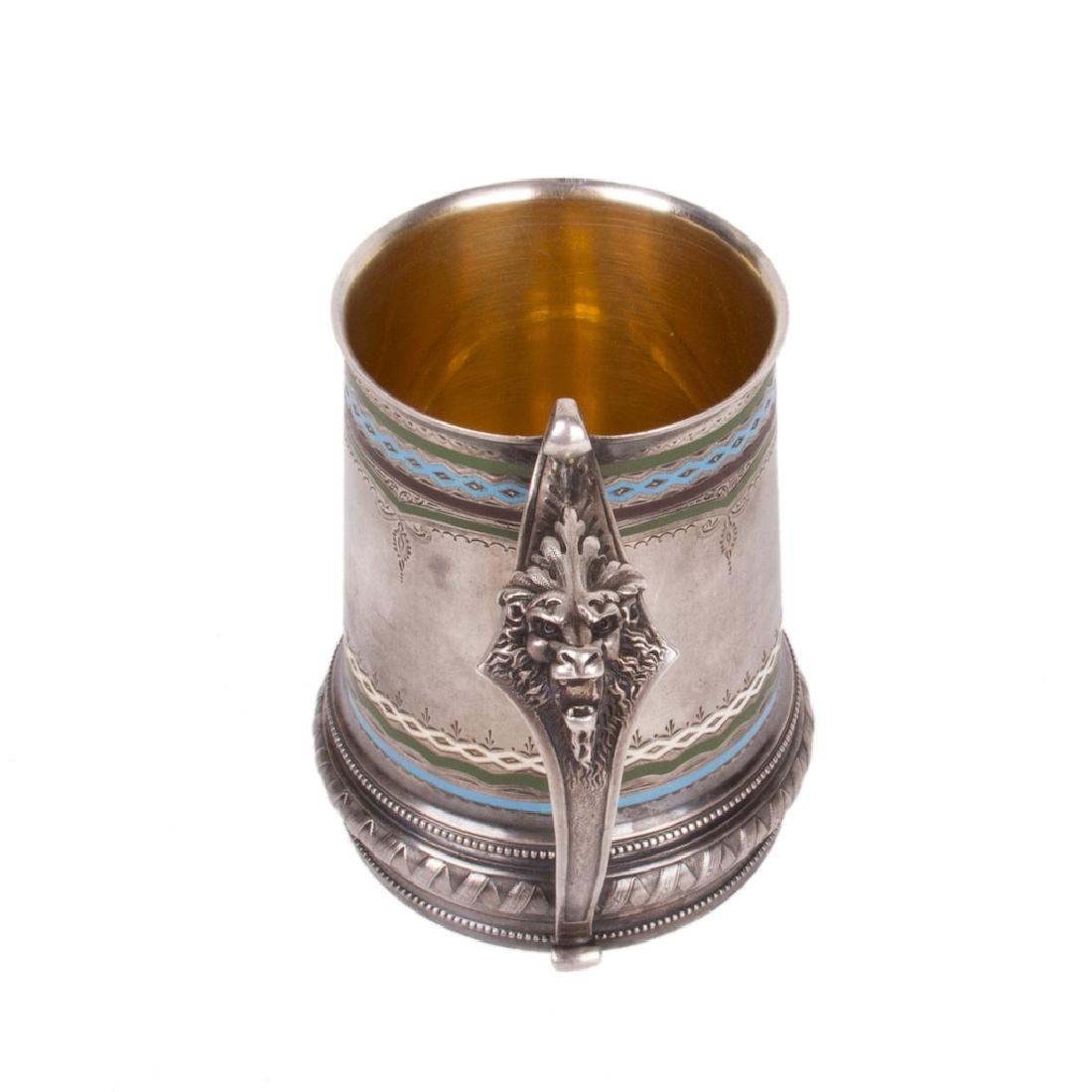 Russian silver tankard — image 4