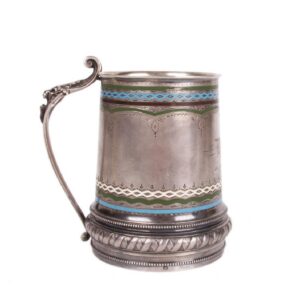 Russian silver tankard — image 5
