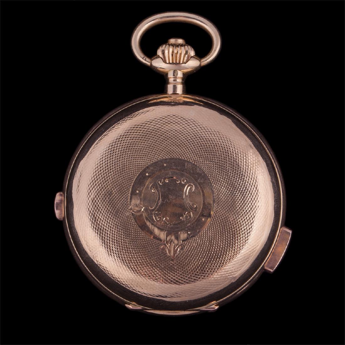 18K gold quarter repeater with chronograph — image 2