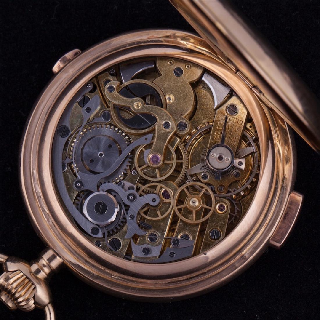 18K gold quarter repeater with chronograph — image 6