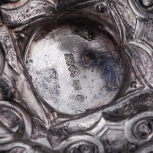 Russian Baroque cast silver-gilt lidded jug — image 9