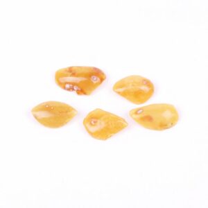 Set of antique amber brooches. — image 1