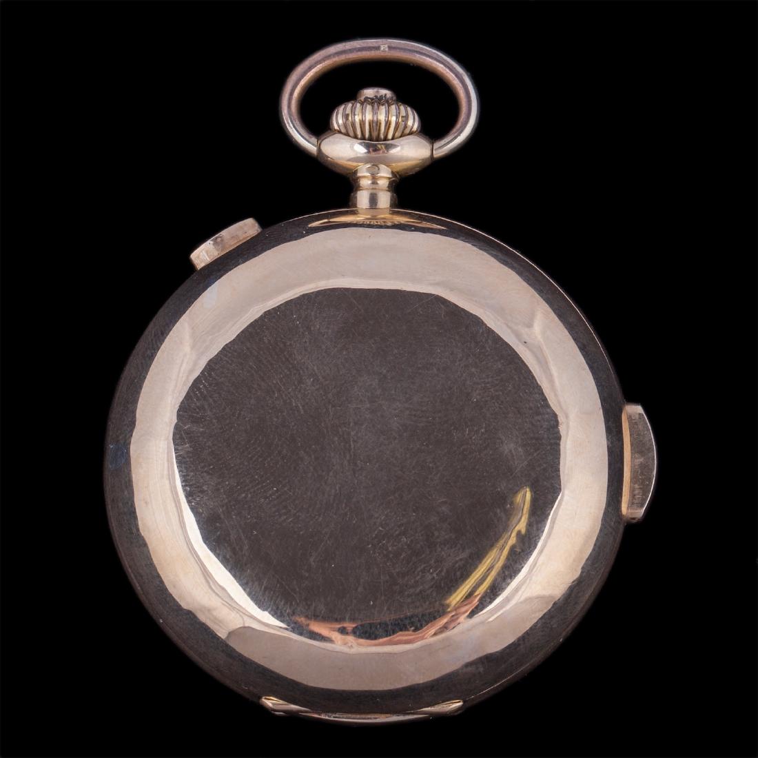 18K gold quarter repeater with chronograph and calendar — image 2
