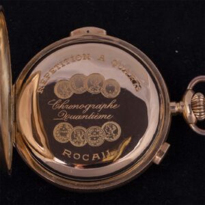 18K gold quarter repeater with chronograph and calendar — image 5