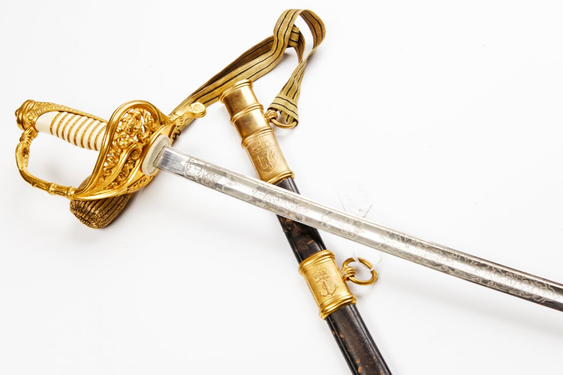 Norwegian navy sword. — image 1