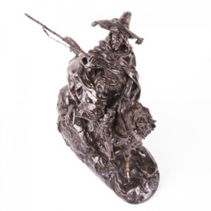 Rare Russian bronze sculpture "Arab cavalier on patrol" — image 5