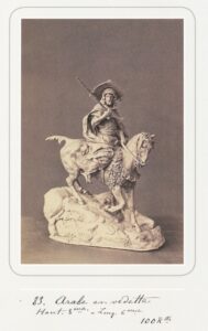 Rare Russian bronze sculpture "Arab cavalier on patrol" — image 9
