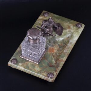Russian inkwell "Bogatir" — image 3