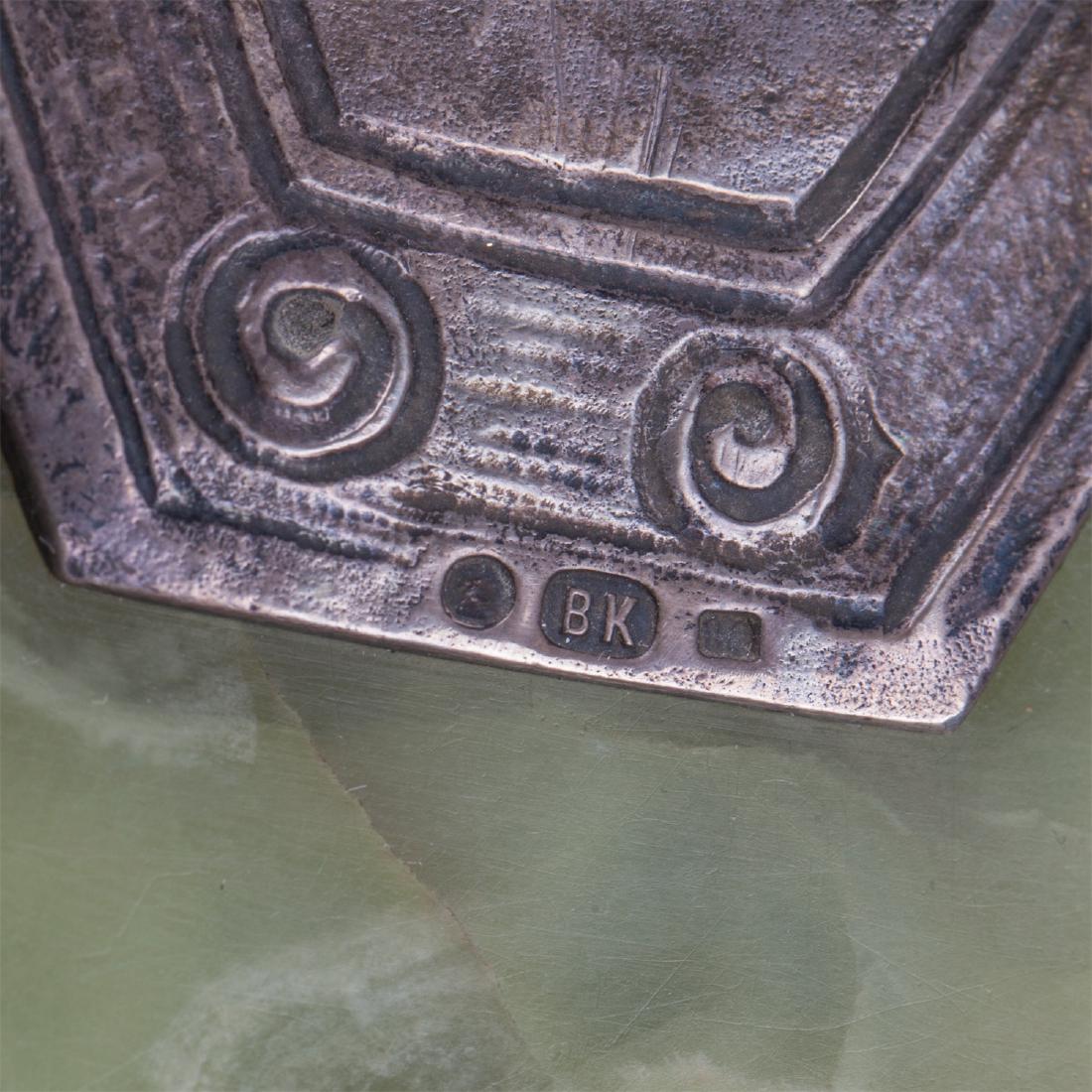 Russian inkwell "Bogatir" — image 8