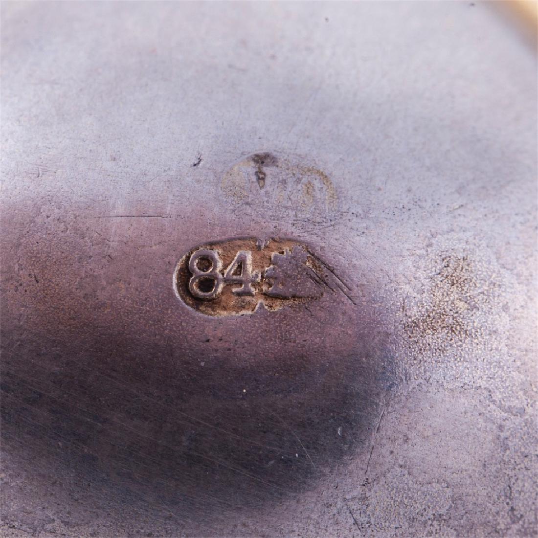 Unusual silver-gilt and enamel "Russian style" — image 5