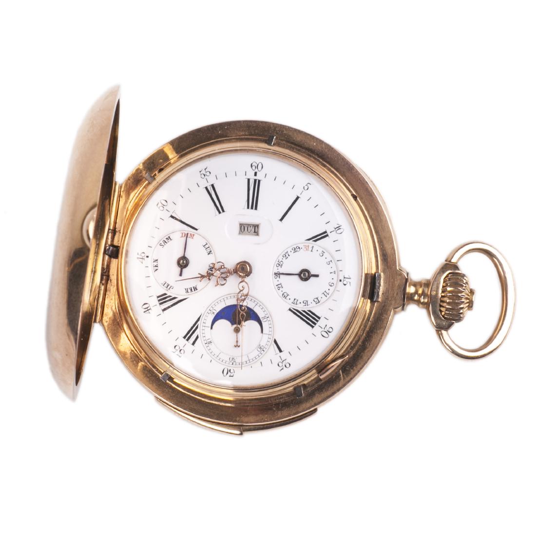 Gold “Le Coultre Grand†minute repeater with — image 1