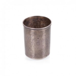 Russian silver baker. Makers mark of Eduard Kortman — image 1