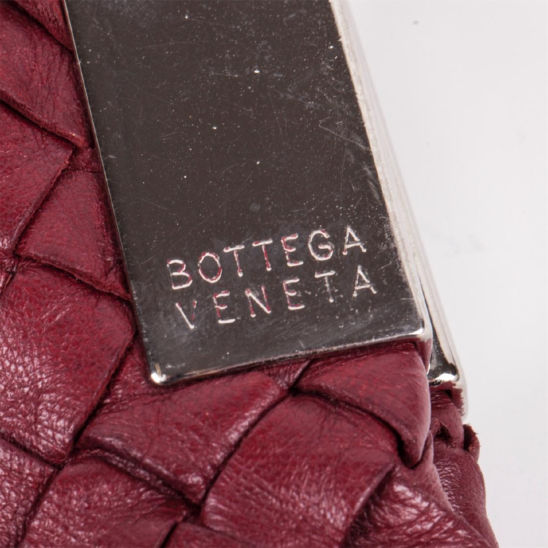 Bottega Veneta burgundy leather bag — image 4