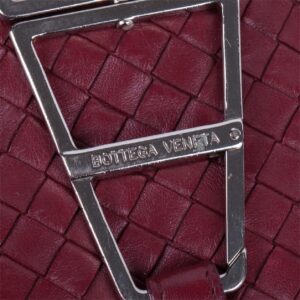 Bottega Veneta burgundy leather bag — image 5