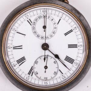 Metal chronograph pocket watch — image 2