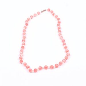 Rose coral necklace. — image 1