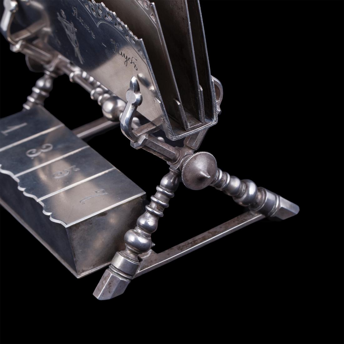 Russian letters & stamps desk stand by E. Kortman — image 3