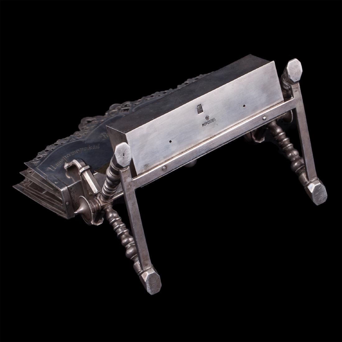 Russian letters & stamps desk stand by E. Kortman — image 7