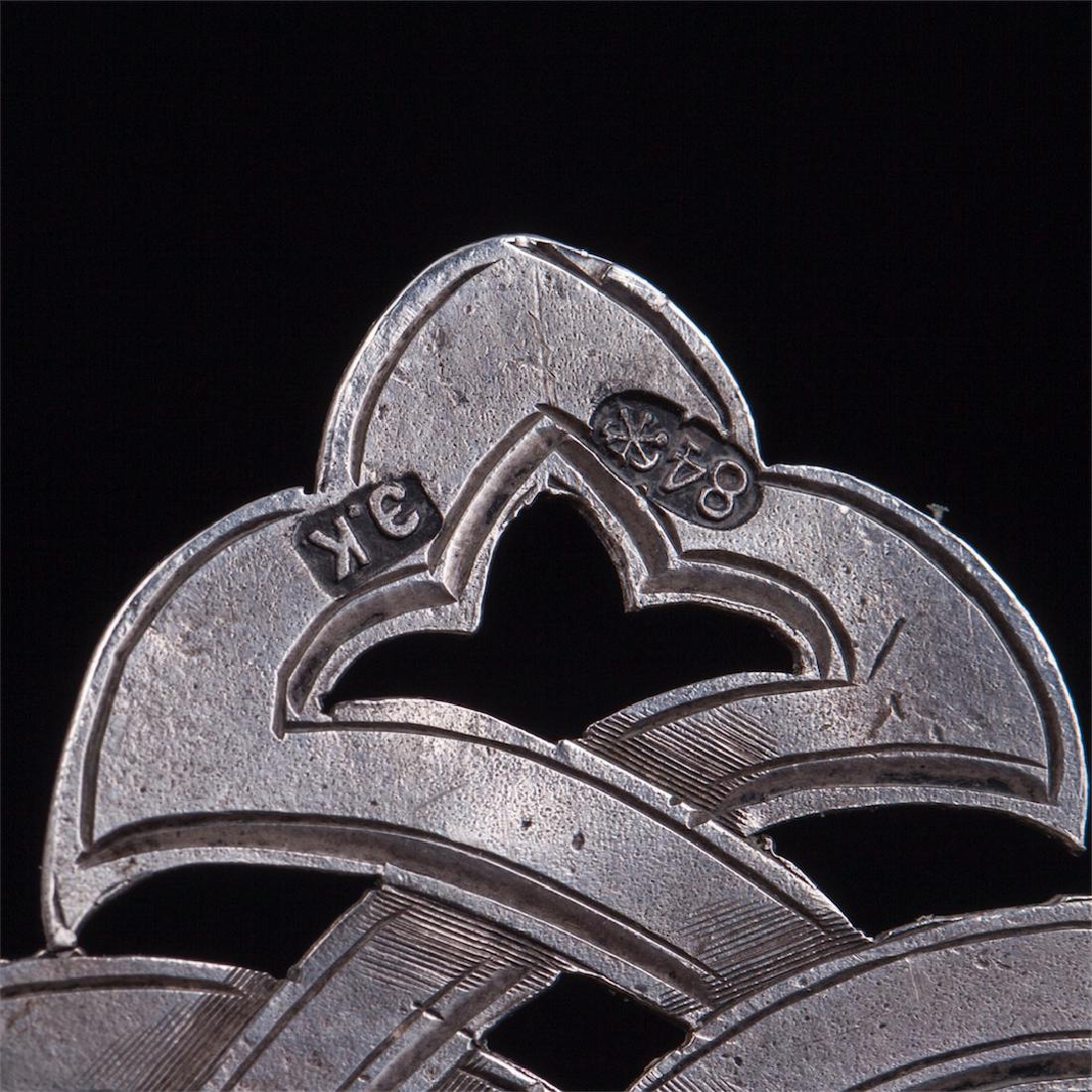Russian letters & stamps desk stand by E. Kortman — image 9