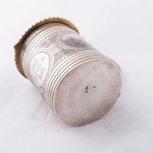 Russian silver-gilt and niello tankard with Moscow — image 11