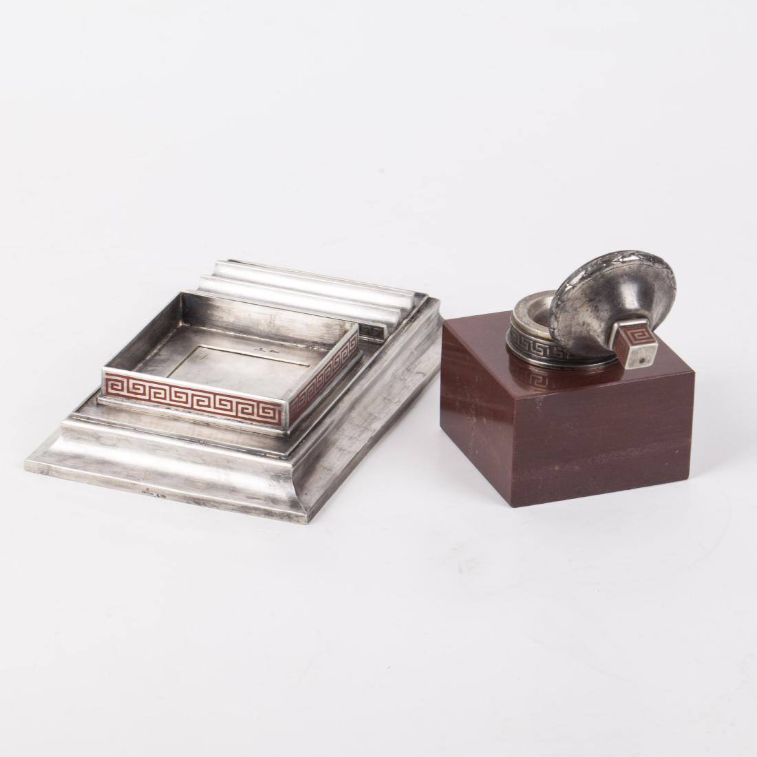 Interesting Russian neoclassical desk set — image 3