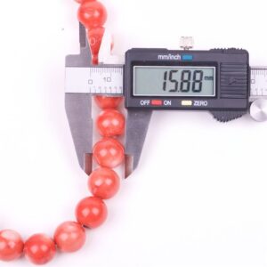 Rose coral necklace. — image 3
