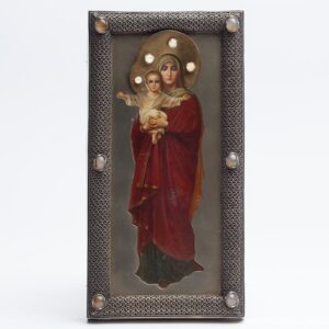 Russian Icon Mother of God with a child — image 1