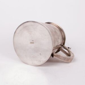 Russian silver tankard with proverb — image 6