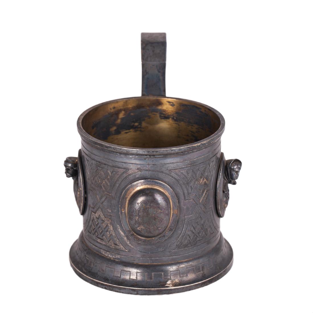 Russian silver tea-glass holder by M.Isakov — image 2