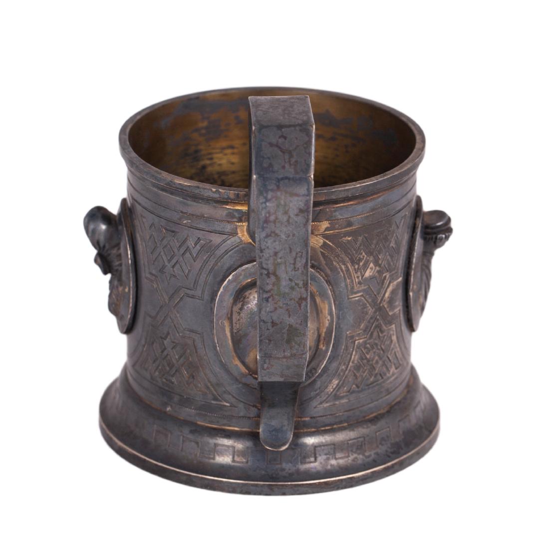 Russian silver tea-glass holder by M.Isakov — image 4