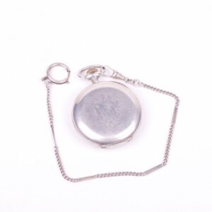 Silver chronograph pocket watch "Zenith" — image 4