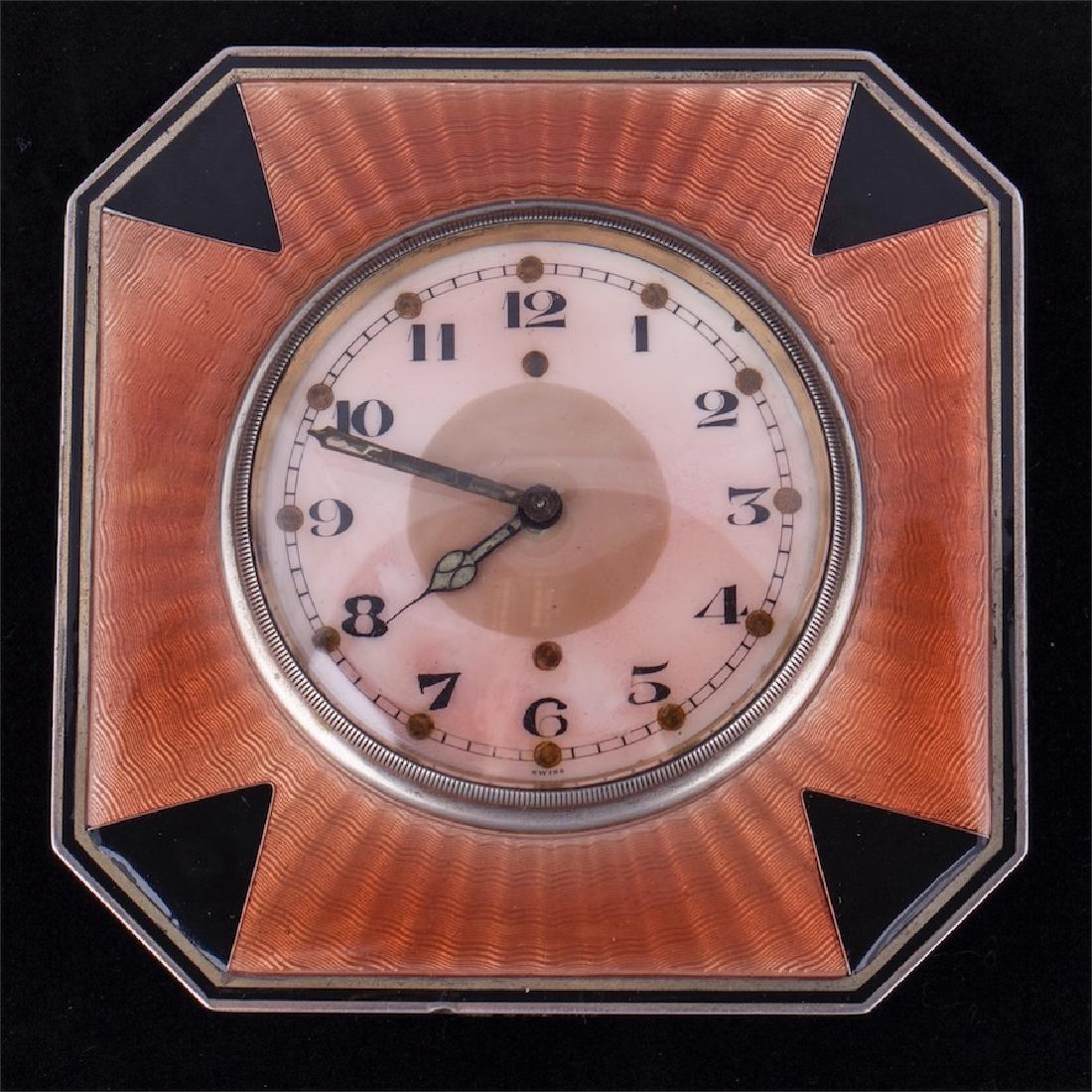 Tiffany & Co modern style desk clock — image 2